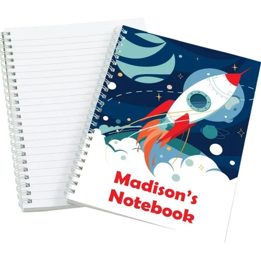 Space Adventure Personalised Notebook