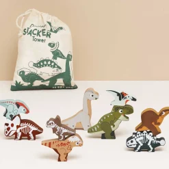 Stacking Dinosaurs & Bag