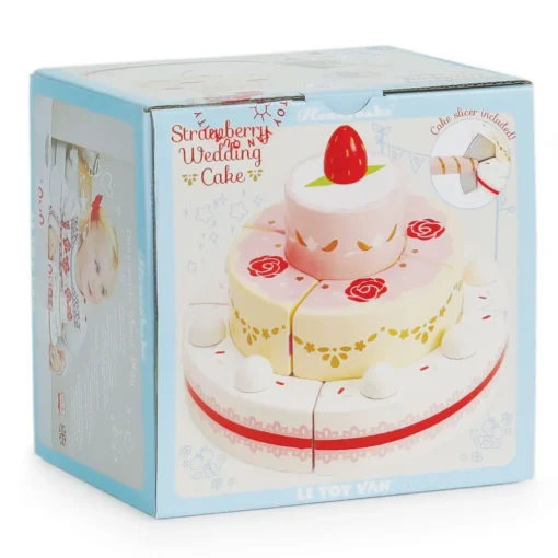 Strawberry Wedding Cake