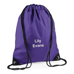 Swimming or PE Bag - Embroidered