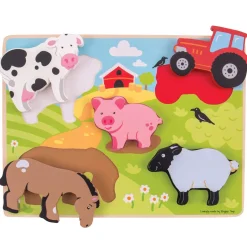 Toddler Lift Out Puzzle - Farm