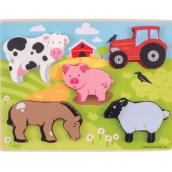 Toddler Lift Out Puzzle - Farm