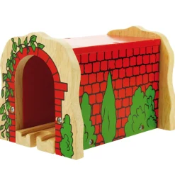 Train Red Brick Tunnel