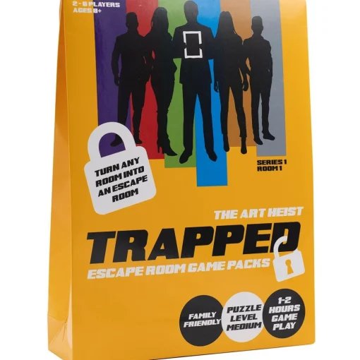 Trapped Escape Room Game Art Heist