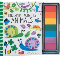 Usborne Fingerprint Activities Book - Animals
