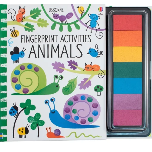Usborne Fingerprint Activities Book - Animals