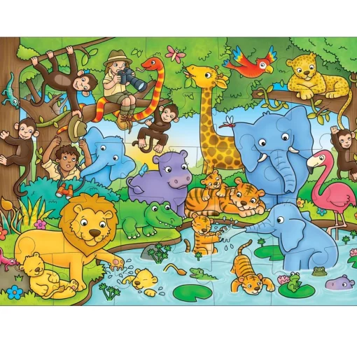 Who's in the Jungle Puzzle