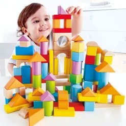 Wonderful Beech Blocks - 101 pieces