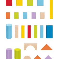Wonderful Beech Blocks - 101 pieces