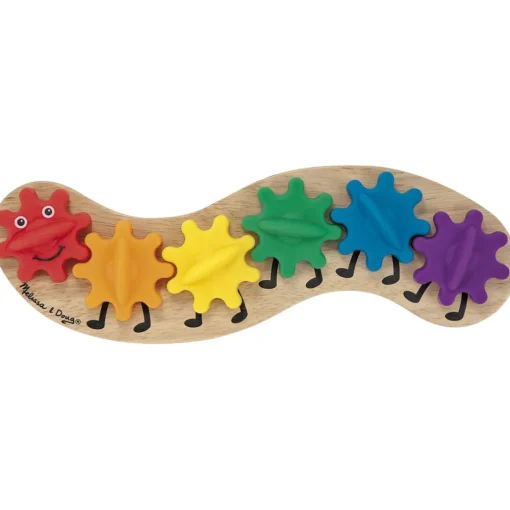 Wooden Caterpillar with Gears
