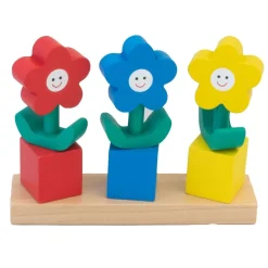 Wooden Flower Stacker
