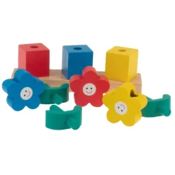 Wooden Flower Stacker