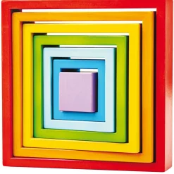 Wooden Stacking Squares