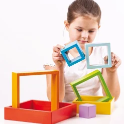 Wooden Stacking Squares