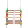 Wooden Toddler Cradle Swing
