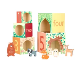 Woodland Animal Stacking Cubes